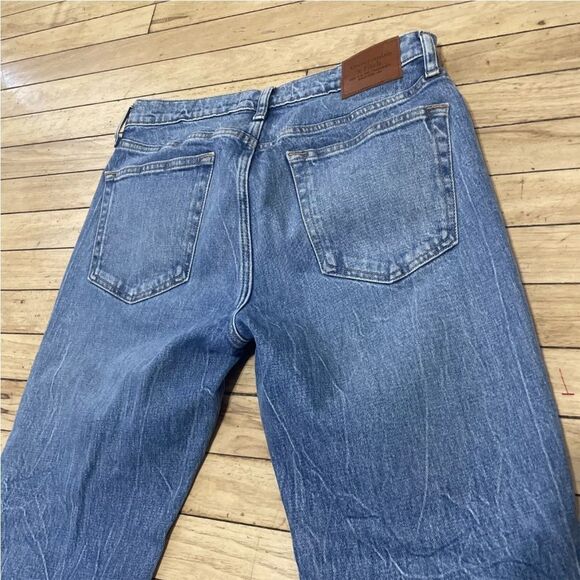 ABERCROMBIE & FITCH Jeans Men 32x30 A&F Vintage Stretch 90s Slim Blue Denim Uniq - Picture 16 of 16